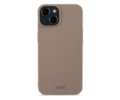 Holdit Slim Case iPhone 15 Mokkabraun