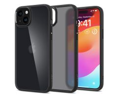 Spigen Ultra Hybrid für iPhone 15 Frostschwarz