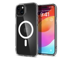 Spigen Ultra Hybrid Mag Magsafe für iPhone 15 Plus weiß