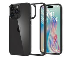 Spigen Ultra Hybrid für iPhone 15 Pro Max mattschwarz