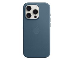 Apple iPhone 15 Pro Feingewebe Case mit MagSafe pazifikblau