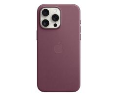 Apple iPhone 15 Pro Max Feingewebe Case mit MagSafe mulberry