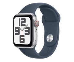 Apple Watch SE 2 40/Silver Aluminum/Storm Blue Sport Band S/M LTE