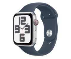 Apple Watch SE 2 44/Silver Aluminum/Storm Blue Sport Band S/M LTE