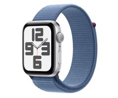 OUTLET - Apple Watch SE 2 44/Silver Aluminum/Winter Blue Sport Loop GPS