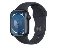 Apple Watch 9 GPS 41mm Aluminium mitternacht Sportarmband mitterna