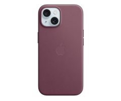 Apple iPhone 15 Feingewebe Case mit MagSafe – mulberry
