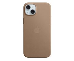 Apple iPhone 15 Plus Feingewebe Case mit MagSafe taupe