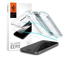Spigen Glas.tr 'ez fit' 2er-Pack für iPhone 15 klar