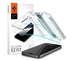 Spigen Glas.tr 'ez fit' 2er-Pack für iPhone 15 Pro klar