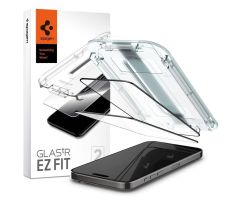 Spigen Glas.tr 'ez fit' 2er-Pack für iPhone 15 Pro Max schwarz