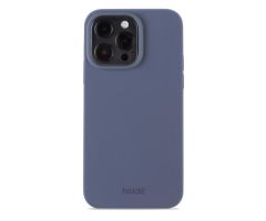 Holdit Silikonhülle iPhone 15 Pro Max Pacific Blue