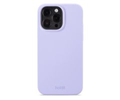 Holdit Silikonhülle iPhone 15 Pro Max Lavendel