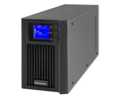 Qoltec Reine Sinuswelle (2 kVA/1,6 kW, LCD, USB)