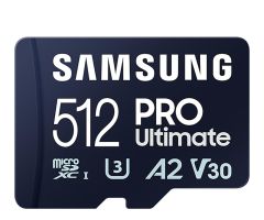 Samsung 512GB microSDXC PRO Ultimate 200MB/s (2023)