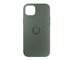 Peak Design Everyday Case Fabric für iPhone 15 Plus MagSafe salbei