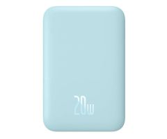 Magnetische Mini-Powerbank zum kabellosen Laden, 20 W, 6000 mAh (Overs).
