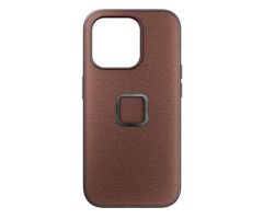 Peak Design Everyday Case Fabric für iPhone 15 Pro MagSafe Redwood