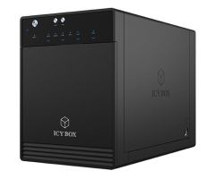 ICY BOX 4x 2,5"/3,5" SATA - USB 3.1