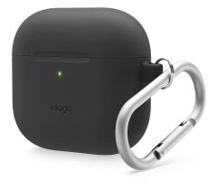 Elago Hang Silikonhülle für Apple AirPods 4. Generation schwarz