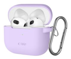 Tech-Protect Silikonhaken für Apple Airpods 3. Generation Lavendel