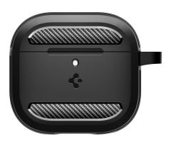 Spigen Robuste Rüstung für Apple AirPods der 4. Generation in Schwarz