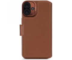 Decoded Abnehmbare Lederbrieftasche iPhone 16 MagSafe braun