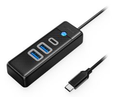 Orico USB-C-Hub 2x USB-A 3.1 + USB-C