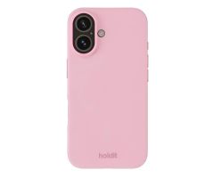 Holdit Silikonhülle iPhone 16 Rosa