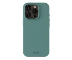 Holdit Silikonhülle iPhone 16 ProMax Moosgrün