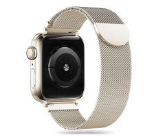Tech-Protect Milanaise-Armband für Apple Watch 44/45/46/49 mm Starlight