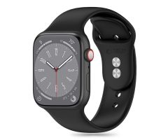 Tech-Protect Silikon für Apple Watch 44/45/46/49 mm Schwarz