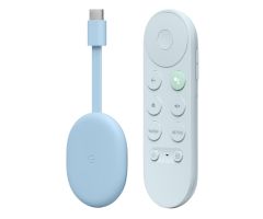 Google Chromecast 4.0 4K mit Google TV (blau)