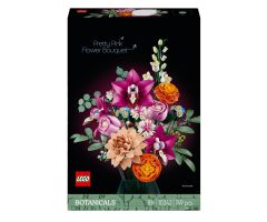 LEGO Botanicals 10342 Schöner Rosafarbener Blumenstrauß