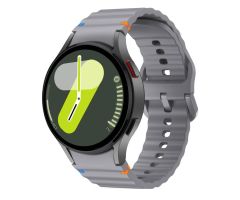 Tech-Protect Silicone Sport für Galaxy Watch 4/5/5 Pro/6/7/FE Creme