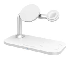 Mobile Origin 3-in-1 kabelloses Ladegerät weiß