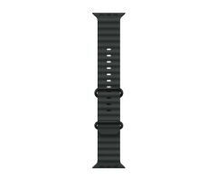 Apple Ocean Armband 44–49 mm, schwarzes Titan/schwarz