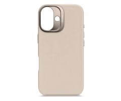 Decoded Leder-Backcover für iPhone 16 mit MagSafe-Ton