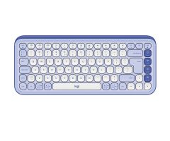 Logitech POP ICON Schlüssel lila QWERTY-Layout