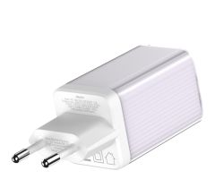 Silver Monkey GaN 65W 2x USB-C Lila Netzladegerät