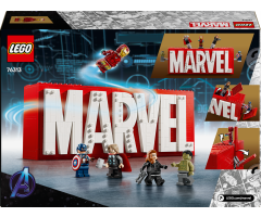 LEGO® Marvel 76313 MARVEL Logo mit Minifiguren