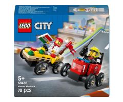 LEGO City 60458 Pizzalieferwagen vs. Löschauto
