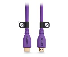 Rode HDMI Kabel 2.0 1,5m Violett