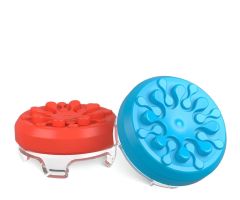 KontrolFreek Splash Red Blue JoyCon Kit