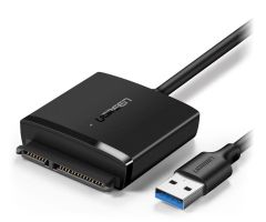 UGREEN Adapter USB3.0 zu Festplatte 2,5'' / 3,5'' SATA CM257 Schwarz