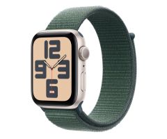 Apple Watch SE 2 44/Goldenes Aluminium/Grünes Armband GPS