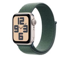 Apple Watch SE 2 40/Goldenes Aluminium/Grünes Armband GPS