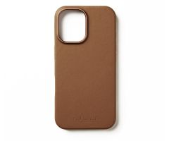Mujjo FullLeather Case iPhone 16 MagSafe tan