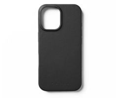 Mujjo FullLeather Case iPhone 16 MagSafe black