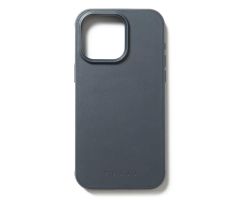 Mujjo Shield Case etui iPhone 15 Pro Max MagSafe steel blue